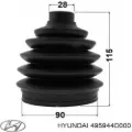 Fuelle de palier delantero exterior KIA Carnival VQ