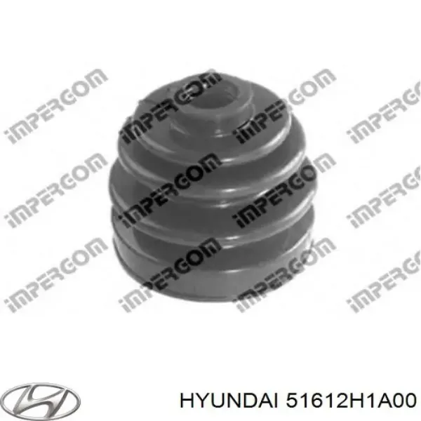 Fuelle de semieje delantero interior 51612H1A00 Hyundai/Kia