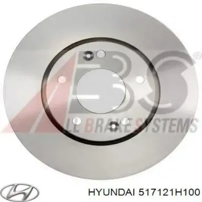 Freno de disco delantero HYUNDAI 517121H100