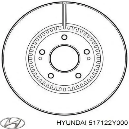 Freno de disco delantero KIA Sportage 3 SL