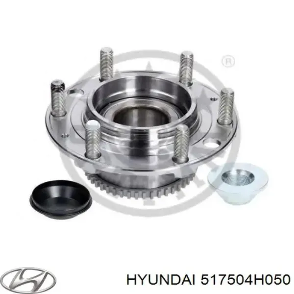 Buje de rueda delantero 517504H050 Hyundai/Kia