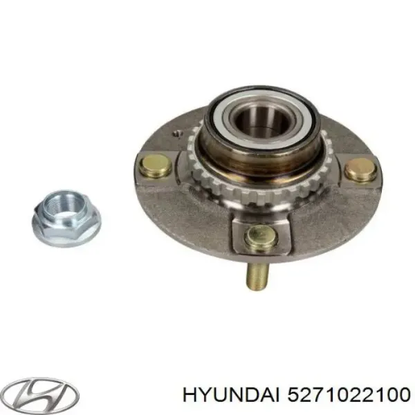 Cubo de rueda trasero TF38KW01CG5 NSK