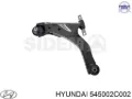 Brazo inferior izquierdo de la suspensión delantera Hyundai Coupe GK