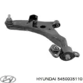 Brazo inferior izquierdo de la suspensión delantera Hyundai Sonata 