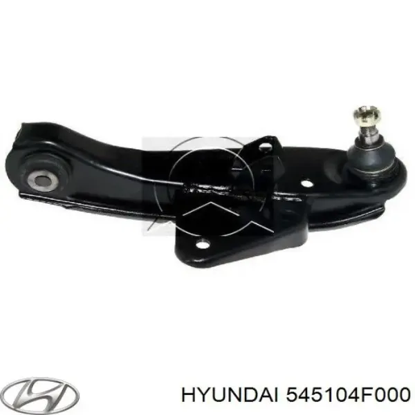 Brazo inferior izquierdo de la suspensión delantera 545104F000 Hyundai/Kia