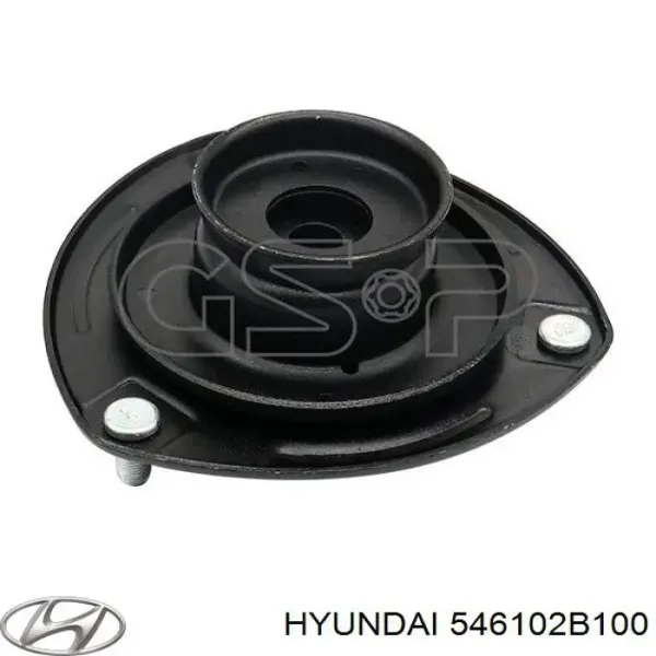 Soporte amortiguador delantero 546102B100 Hyundai/Kia