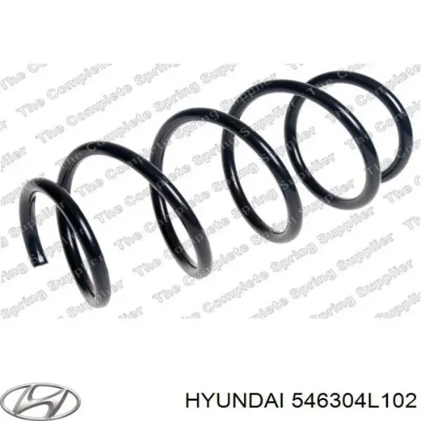 Muelle delantero 546304L102 Hyundai/Kia