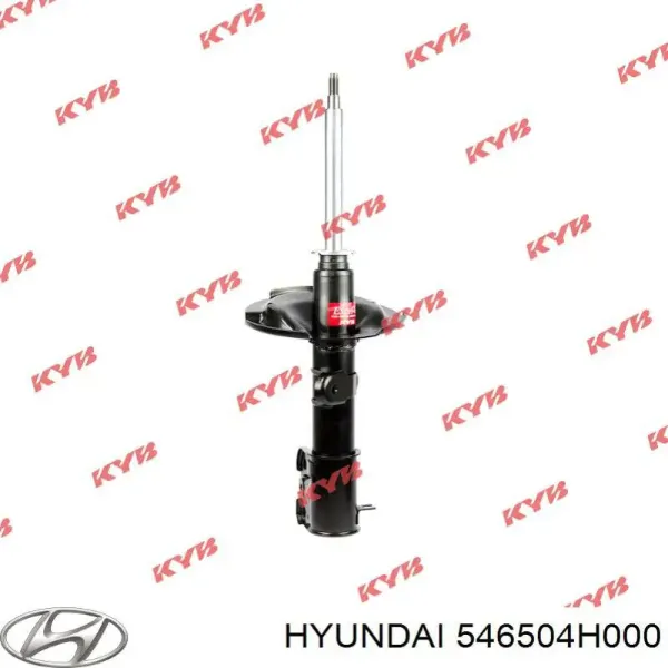Amortiguador delantero izquierdo 546504H000 Hyundai/Kia