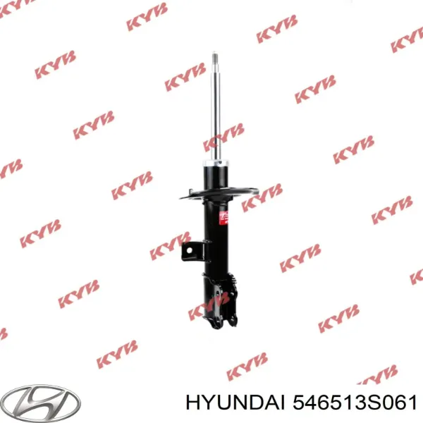 Amortiguador delantero izquierdo 546513S061 Hyundai/Kia