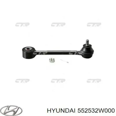 Silentblock de brazo transversal de suspensión trasera HYUNDAI 552532W000