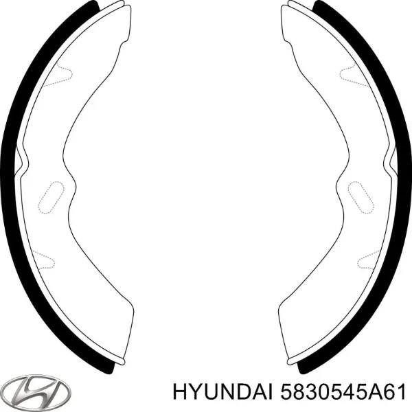 Zapatas de freno SB505 Sangsin