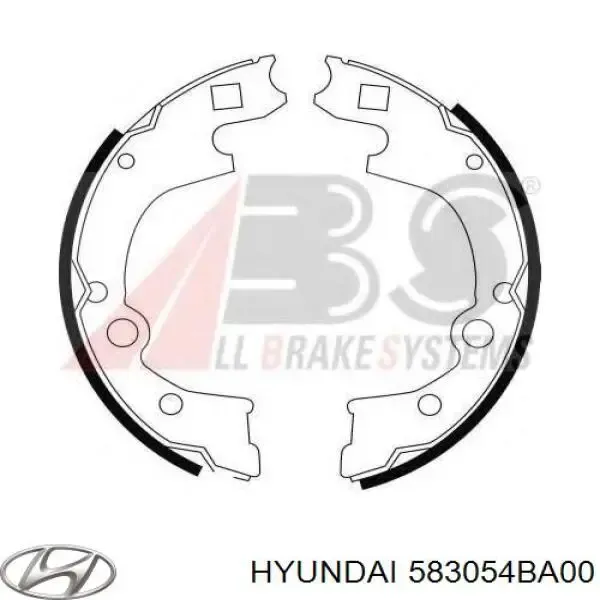 Zapatas de freno 583054BA00 Hyundai/Kia