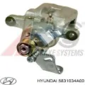 Pinza de freno trasera izquierda Hyundai Sonata 