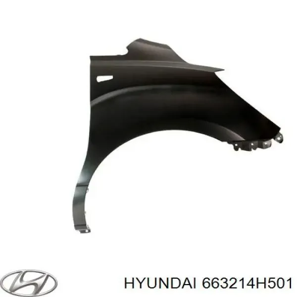 Aleta 663214H501 Hyundai/Kia