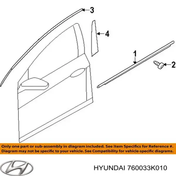 Puerta delantera izquierda Hyundai Sonata V