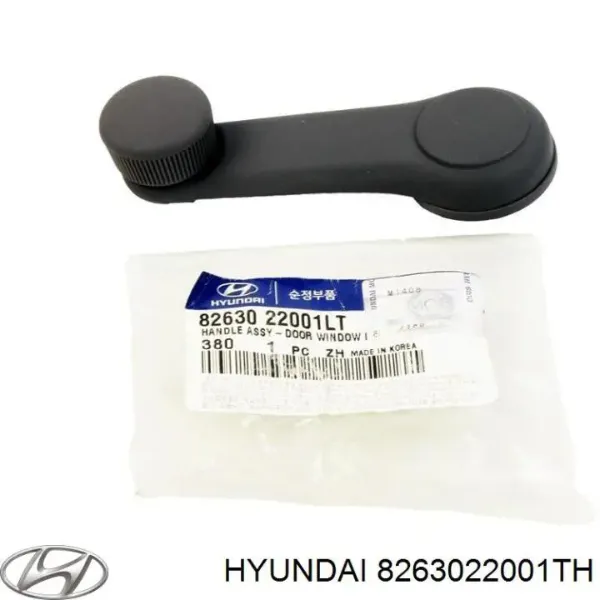 Manivela de elevalunas de puerta delantera 8263022001TH Hyundai/Kia