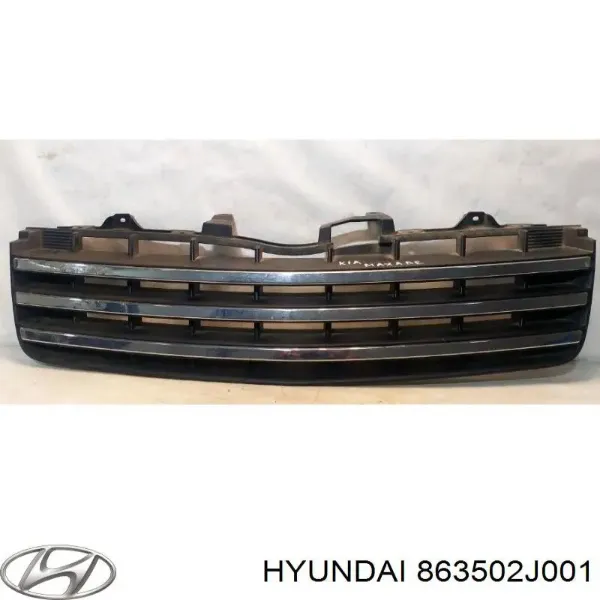 Parrilla 863502J001 Hyundai/Kia