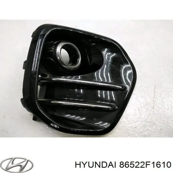 Moldura de faro antiniebla 86522F1610 Hyundai/Kia