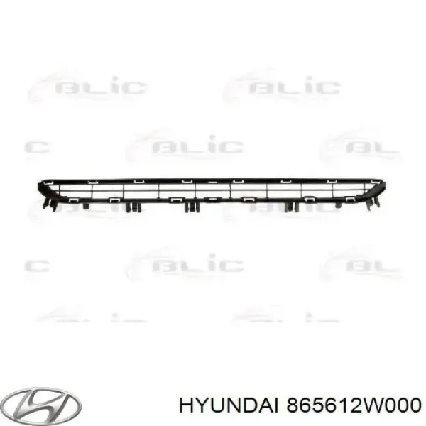 Rejilla del parachoques delantero 865612W000 Hyundai/Kia