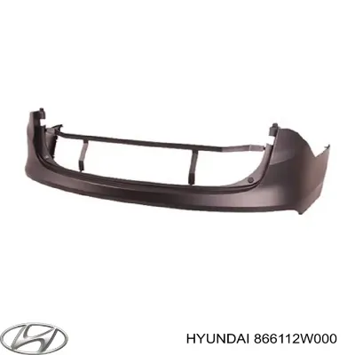 Parachoques trasero, parte superior HYUNDAI 866112W000