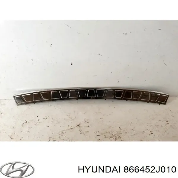 Protector superior del parachoques trasero (estribo) 866452J010 Hyundai/Kia