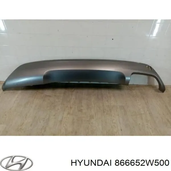 Protector de parachoques trasero 866652W500 Hyundai/Kia