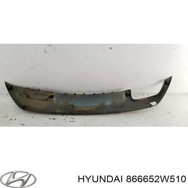 Protector de parachoques trasero 866652W510 Hyundai/Kia