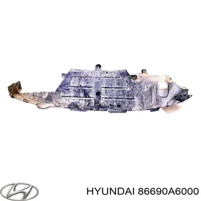 Cubierta, parachoques trasero HYUNDAI 86690A6000
