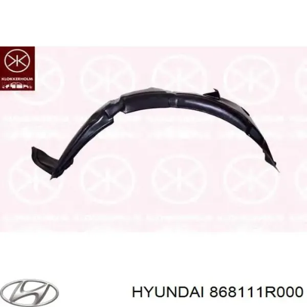 Guardalodos interior izquierdo, guardafango delantero 868111R000 Hyundai/Kia
