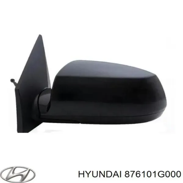 Espejo de retrovisor izquierdo 876101G000 Hyundai/Kia