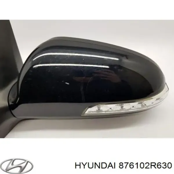 Espejo de retrovisor izquierdo 876102R630 Hyundai/Kia