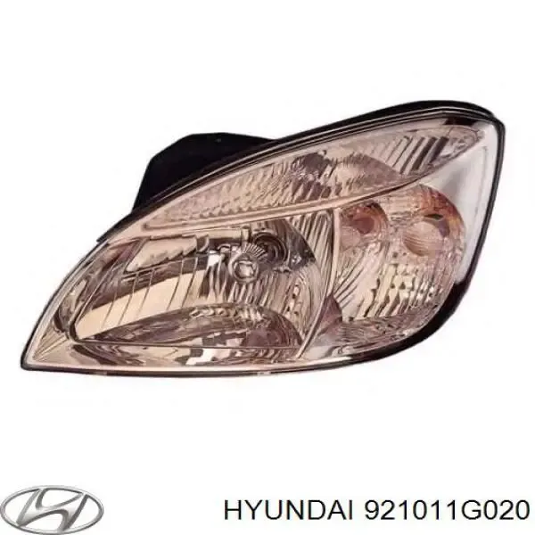 Faro izquierdo 921011G020 Hyundai/Kia