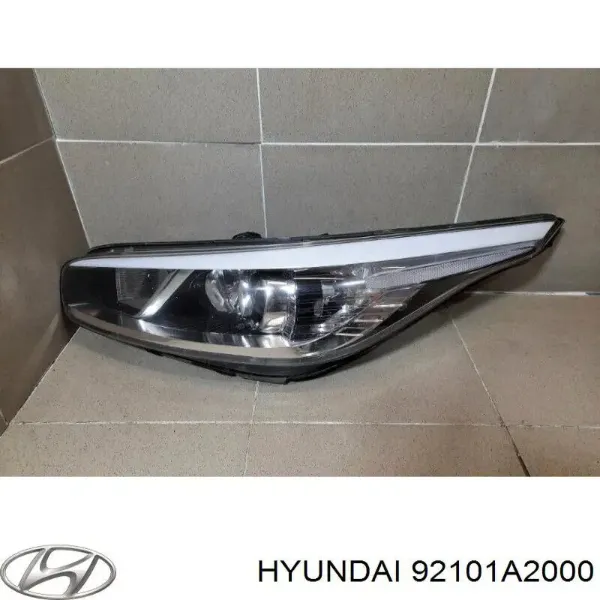 Faro izquierdo 92101A2000 Hyundai/Kia