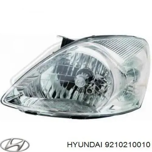 Faro derecho 9210210010 Hyundai/Kia
