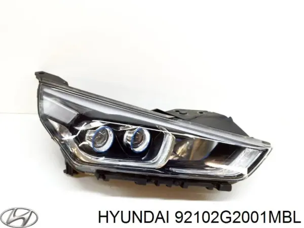 Faro derecho 92102G2001MBL Hyundai/Kia