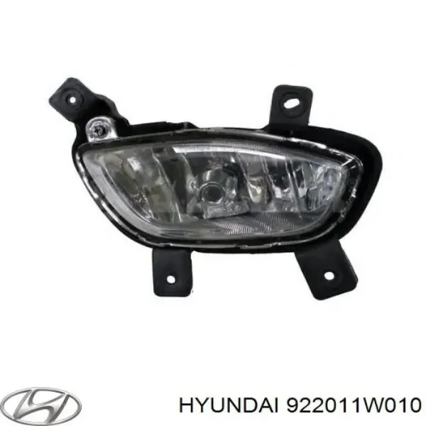 Luz antiniebla izquierdo 922011W010 Hyundai/Kia
