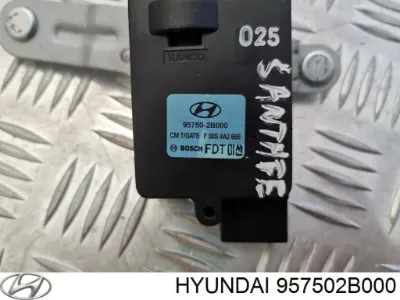 Elemento de regulación, cierre centralizado, puerta de maletero HYUNDAI 957502B000