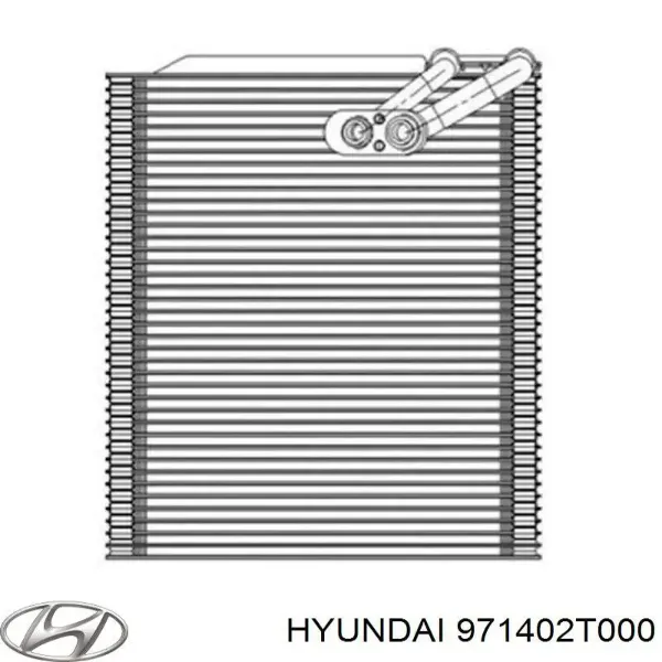 Evaporador de aire acondicionado Hyundai Sonata VI