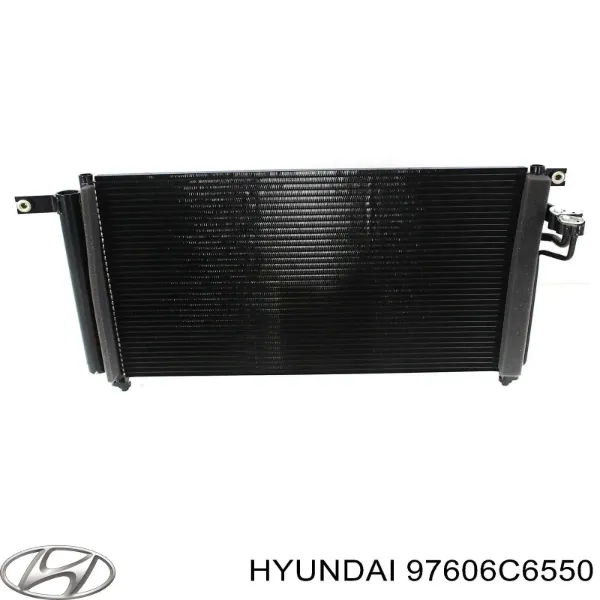 Condensador aire acondicionado 97606C6550 Hyundai/Kia
