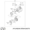 Acoplamiento magnético, compresor del aire acondicionado  Hyundai Elantra XD