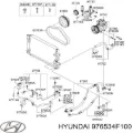 Polea del compresor de aire acondicionado Hyundai H100 