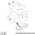 Motor limpiaparabrisas Hyundai Accent 