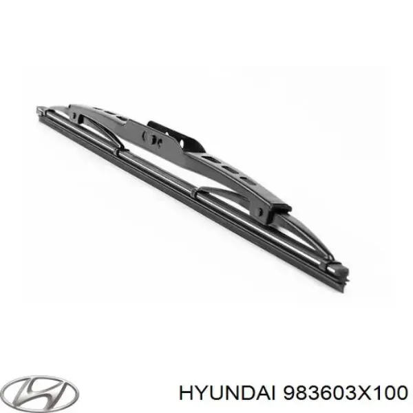 Escobilla del limpiaparabrisas del lado del pasajero Hyundai Elantra V