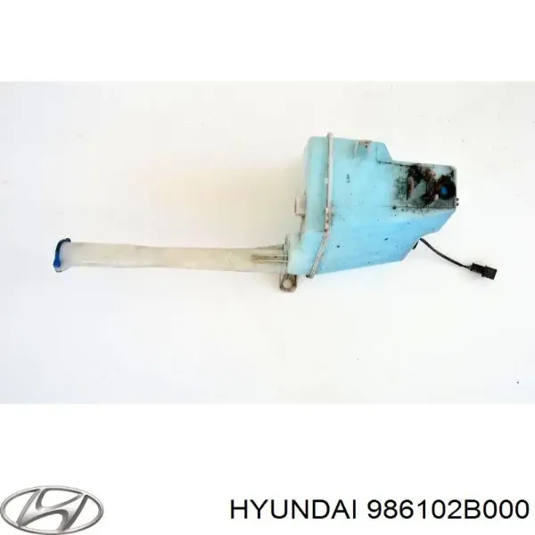 Depósito de limpiaparabrisas 986102B000 Hyundai/Kia