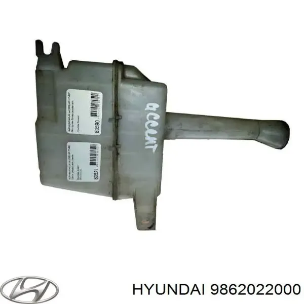 Depósito de limpiaparabrisas 9862022000 Hyundai/Kia