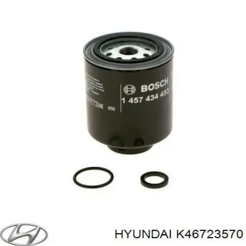 Filtro de combustible K46723570 Hyundai/Kia
