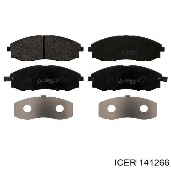 Pastillas de freno 141266 Icer