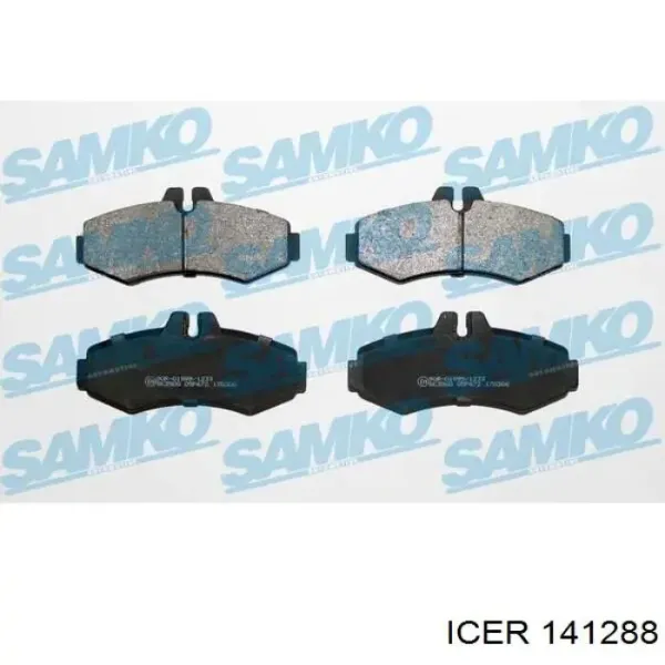 Pastillas de freno 141288 Icer