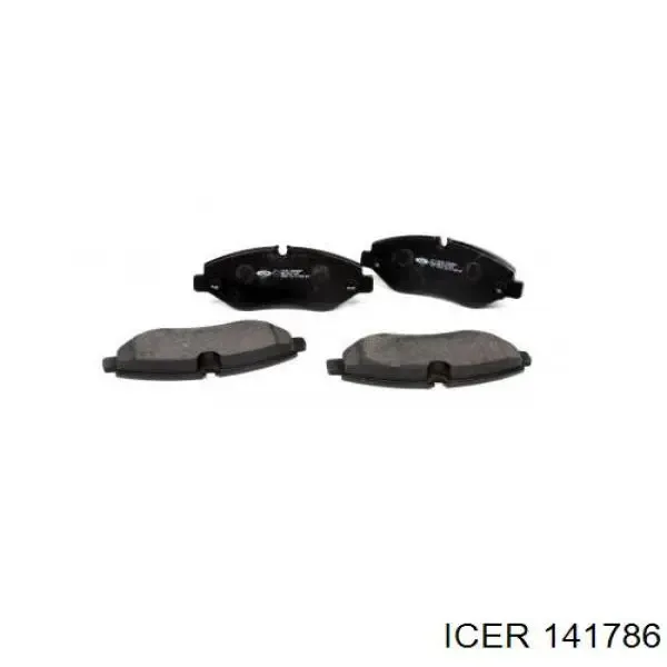 Pastillas de freno 141786 Icer