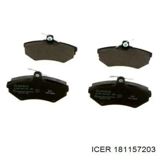 Pastillas de freno 181157203 Icer